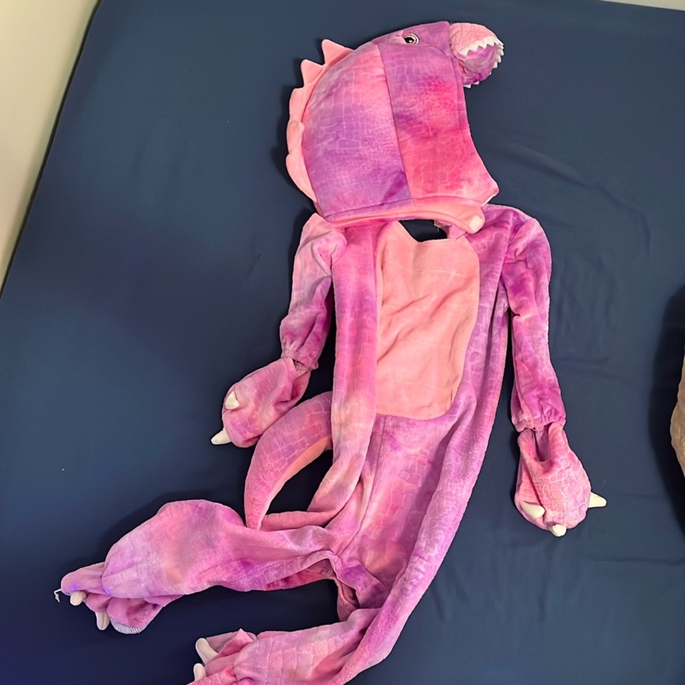 12-18 month Halloween pink Dino